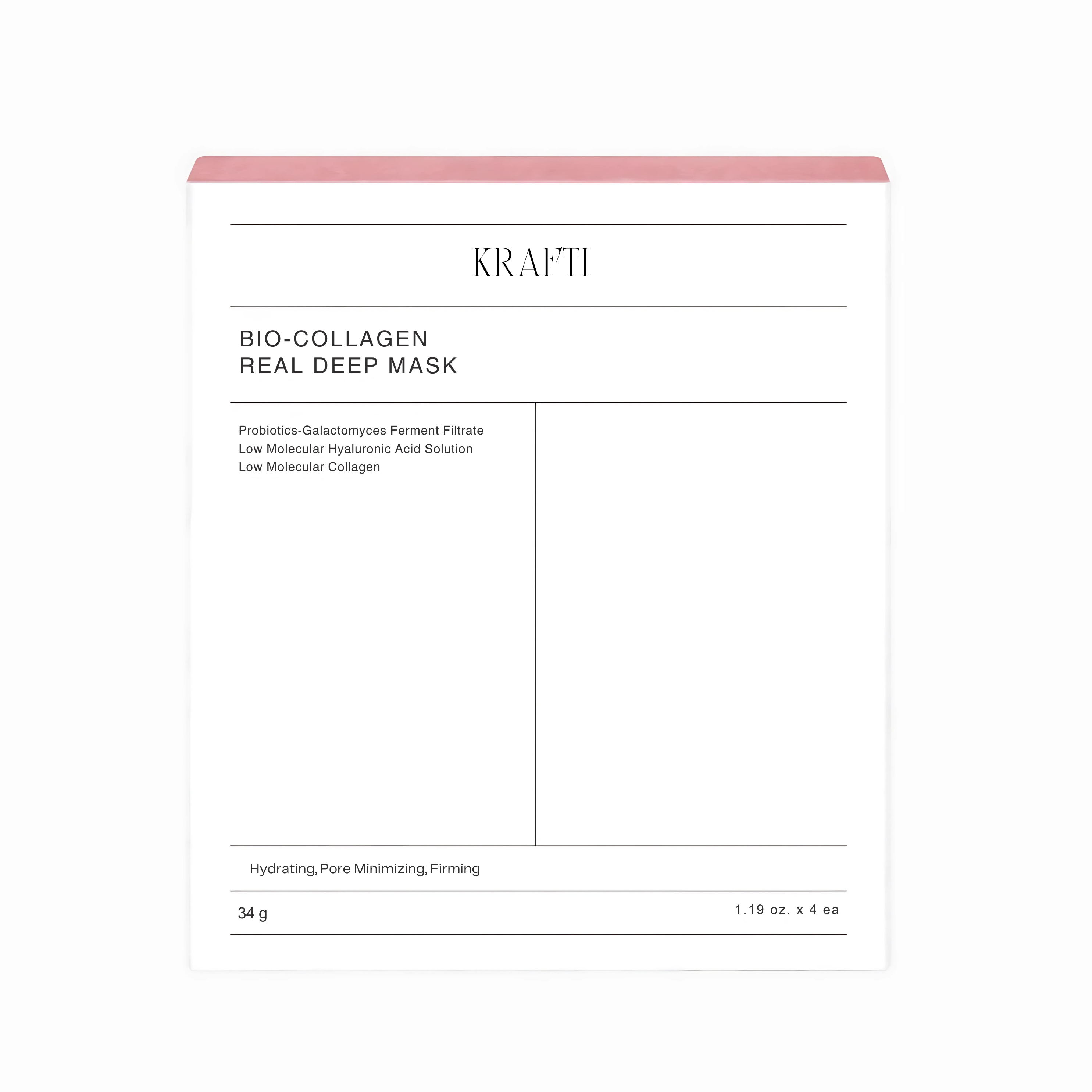 Krafti Bio-Collagen Face Mask